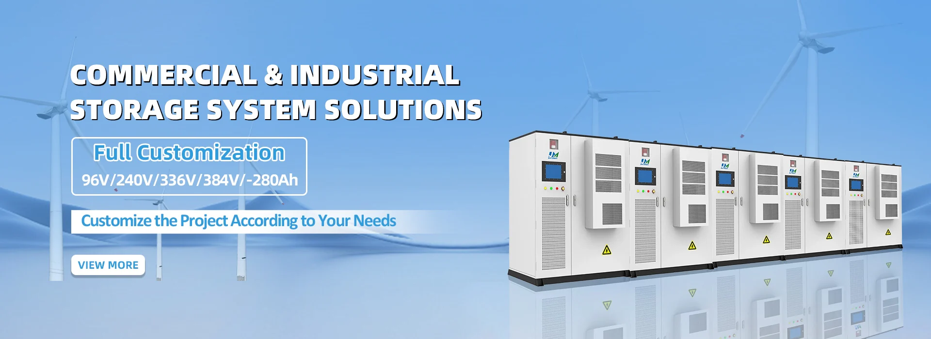 COMMERCIAL & INDUSTRIAL
STORAGE SYSTEM SOLUTIONS