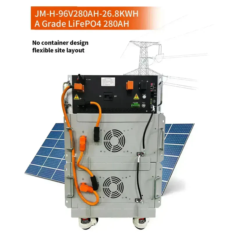 High-voltage Lithium Battery 96V 240V 336V 384V 280AH